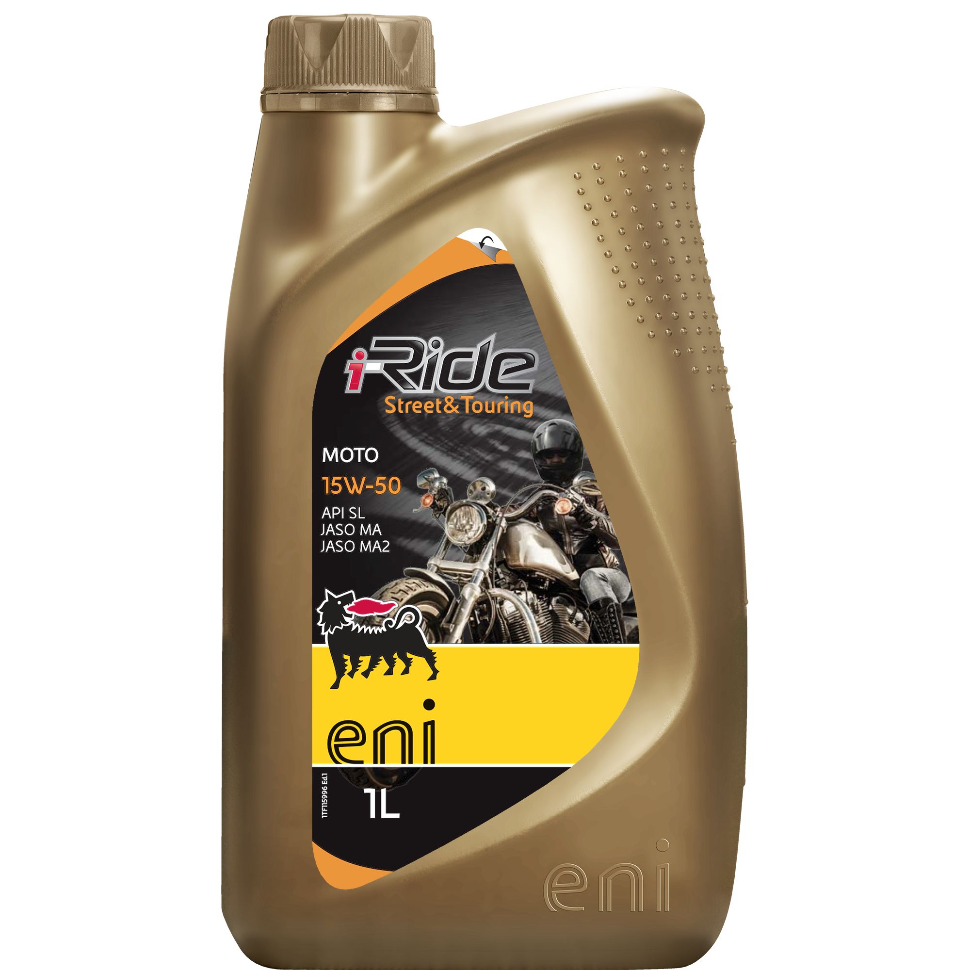 Eni i-Ride Moto 15W-50 – prémium félszintetikus motorolaj motorokhoz