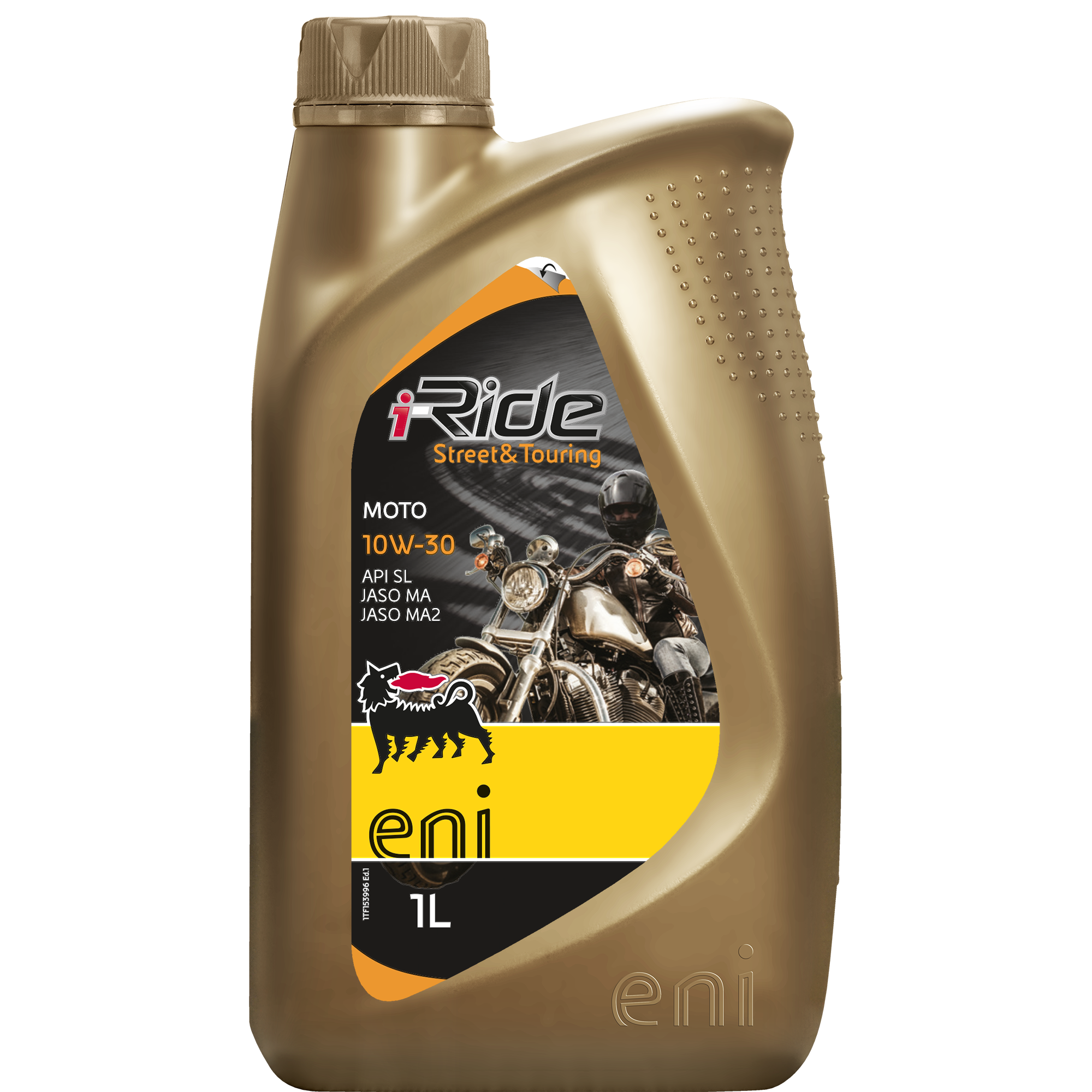 Eni i-Ride Moto 10W-30 – szintetikus motorolaj motorkerékpárokhoz